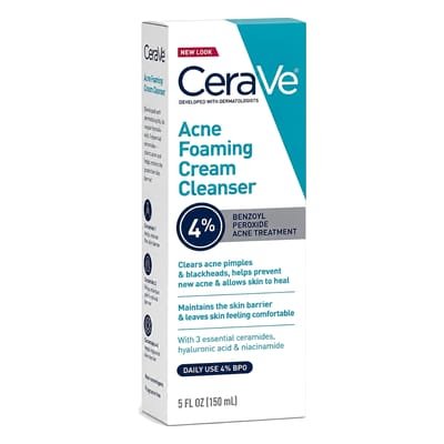 CERA VE ACNE FOAMING CREAM CLEANSER 150ML