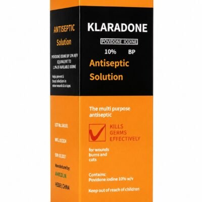 POVIDONE IODINE ANTISEPTIC SOLUTION 100ML (KLARADONE)