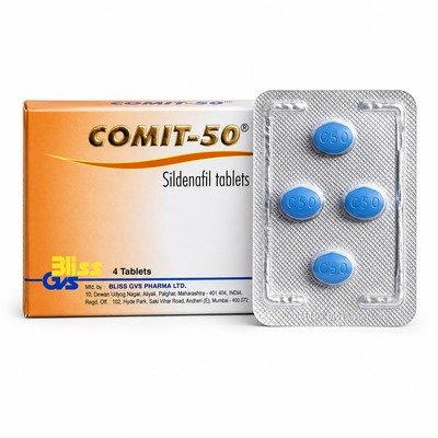 COMIT 50 (SILDENAFIL) 4S -PER TAB