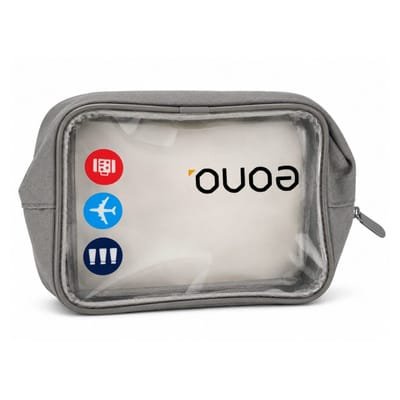 EONO CLEAR TOILETRY BAG