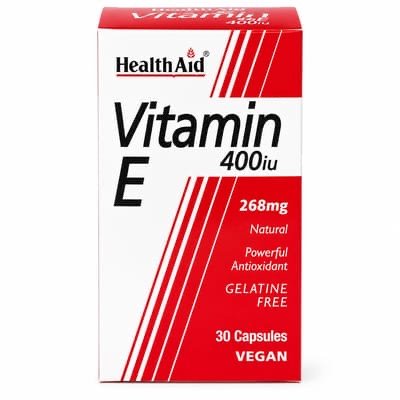 HEALTHAID VITAMIN E 400IU 30S (PER PACK)