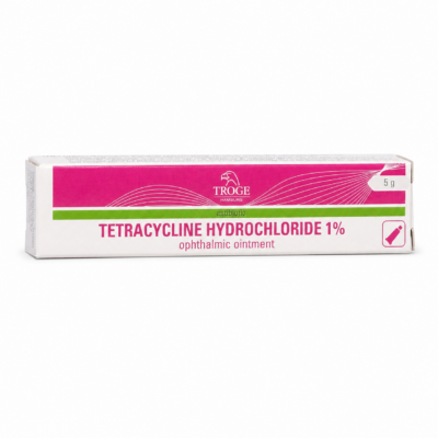 TETRACYCLINE EYE OINT (TROGE)