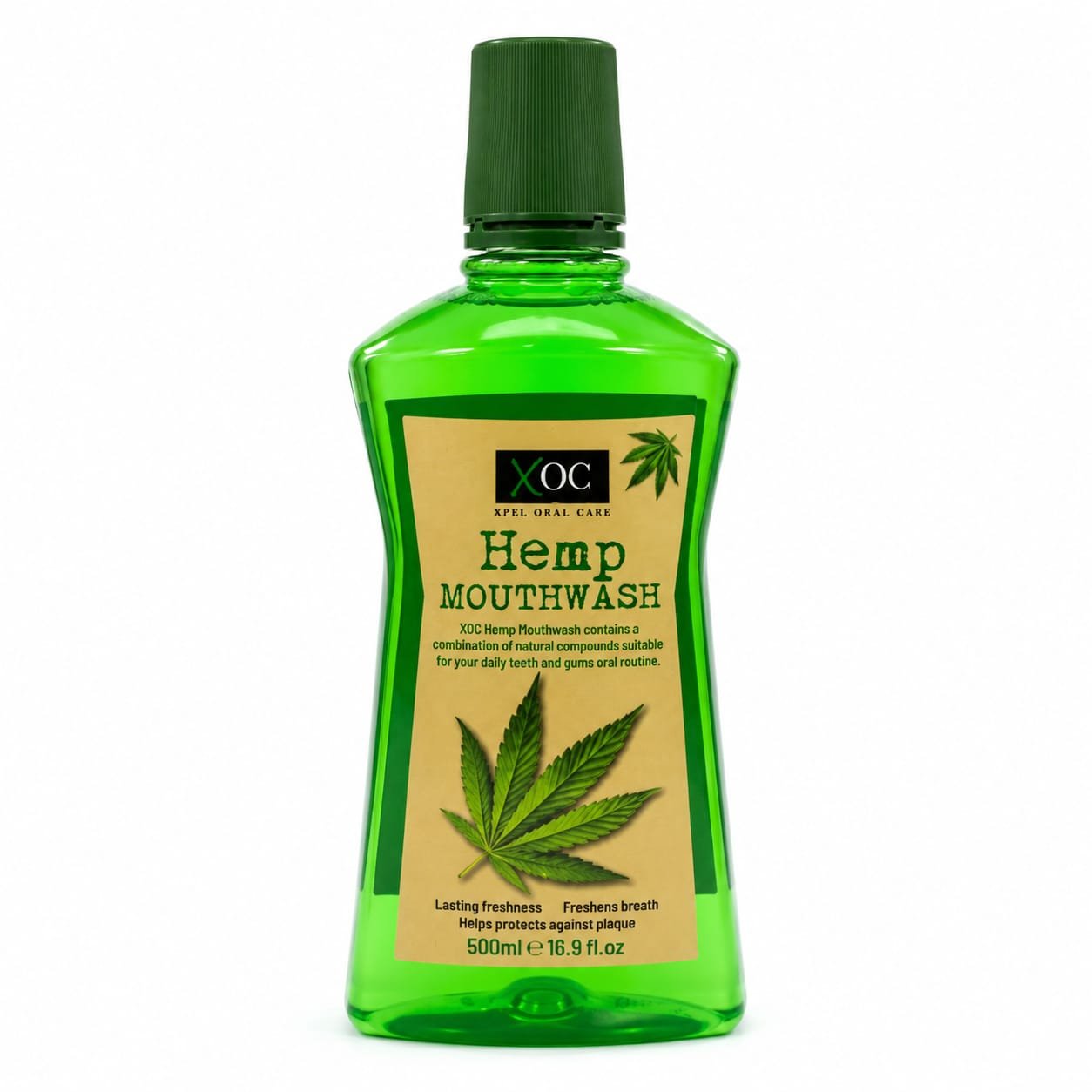 XOC HEMP MOUTHWASH 500ML