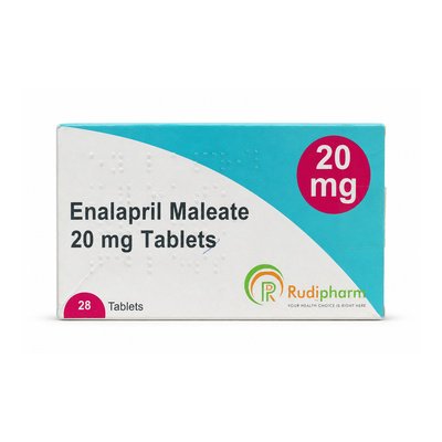 ENALAPRIL MALEATE 20MG 28S (PER TAB)