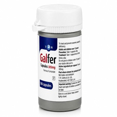GALFER CAPS 350MG 100`S