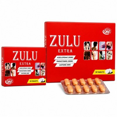 ZULU EXTRA TABS PER PACK