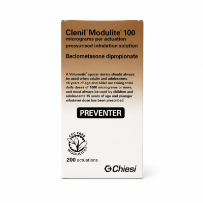 CLENIL BECLOMETHASONE 100MCG INHALER