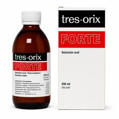TRES ORIX FORTE 250ML B/S SYR