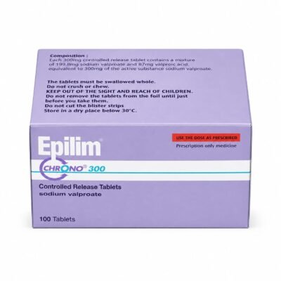 EPILIM 300MG CHRONO 100S (PER TAB)