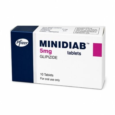 MINODIAB GLIPIZIDE 5MG (PER TAB)