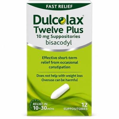 DULCOLAX 10MG SUPPOSITORY 12S