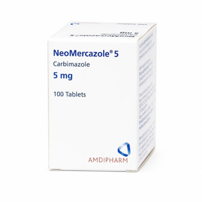 NEO-MERCAZOLE CARBIMAZOLE 5MG (PER TAB)