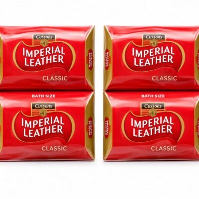 IMPERIAL LEATHER BAR SOAP 4S