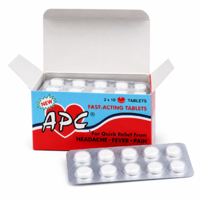 APC 10X10 TAB (PER STRIP)