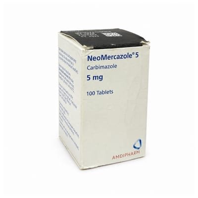 NEO-MERCAZOLE CARBIMAZOLE 5MG (PER TAB)