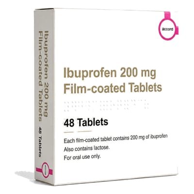 IBUPROFEN  200MG 48S (PER PACK)
