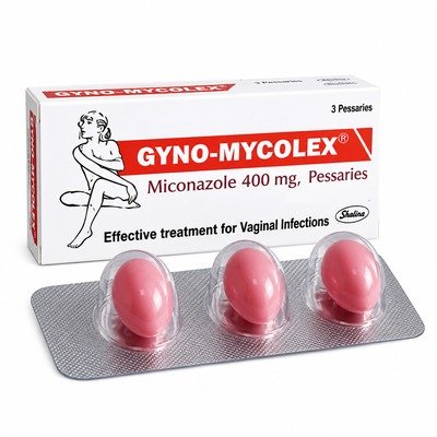 GYNO MYCOLEX 400MG PESS 3S