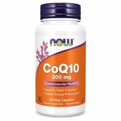NOW COQ10 200MG 60S CAPS