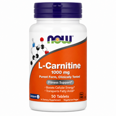 NOW CARNITINE TARTRATE 1000MG 50S