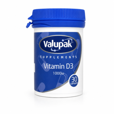 VALUPAK VITAMIN D3 1000IU 30S