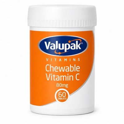 VALUPAK VITAMIN C 80MG CHEWABLE 60S