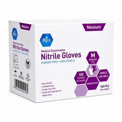 NITRILE EXAMINATION GLOVES