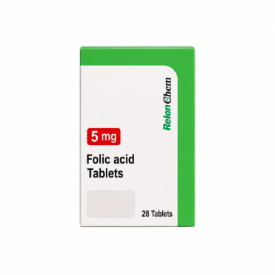 FOLIC ACID 5MG UK TAB 28S (PER PACK)