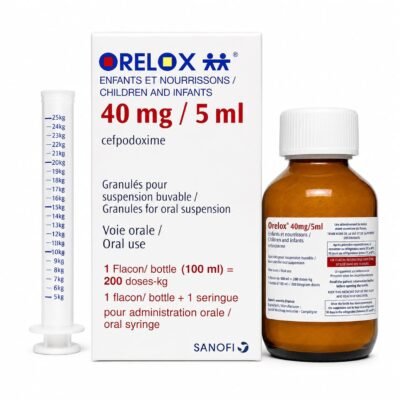 ORELOX 100ML SUSPENSION 200 DOSES