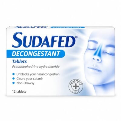 SUDAFED DECONGESTANT 12S
