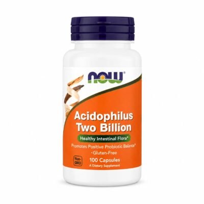 NOW 8 BILLION ACIDOPHILUS & BIFIDUS 60S