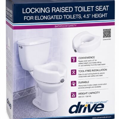 RAISED TOILET SEAT (NO ARMS)