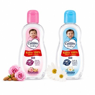 CUSSONS BABY OIL 400ML