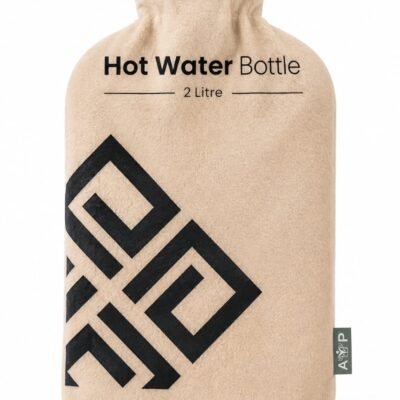 HOT WATER BOTTLE COVERED