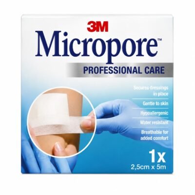 MICROPORUS TAPE 2.5CM X 5CM