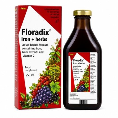 FLORADIX IRON SYRUP 250ML