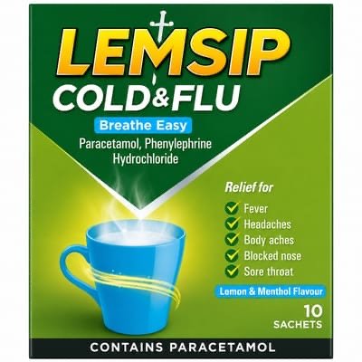 LEMSIP COLD & FLU CAPS 16S