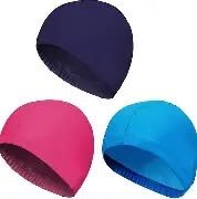KIDS FABRIC SWIM CAP
