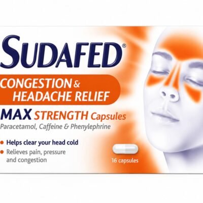SUDAFED CONGESTION & HEADACHE 16S (ORANGE PK)
