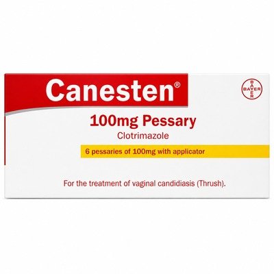 CANESTEN VAG 100MG PESS 6