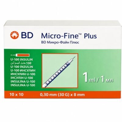 BD MICROFINE INSULIN SYRINGE 1ML