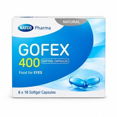 GOFEX 400MG CAPS 6S (PER STRIP) - IBUPROFEN