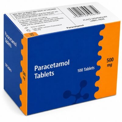 PARACETAMOL UK 100S (PER STRIP)
