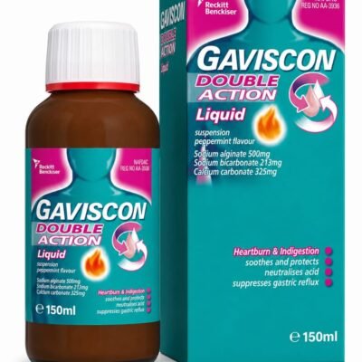 GAVISCON DOUBLE ACTION SYRUP 150ML