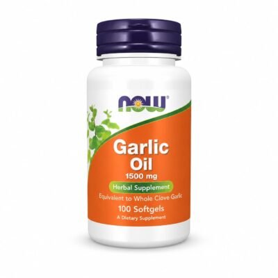 NOW GARLIC OIL 1500MG 100S