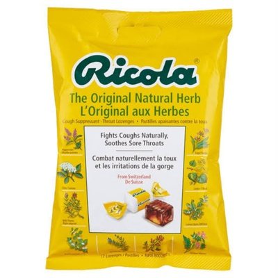 RICOLA LOZENGES 75G BAG  (17S/20S) ALL TYPES
